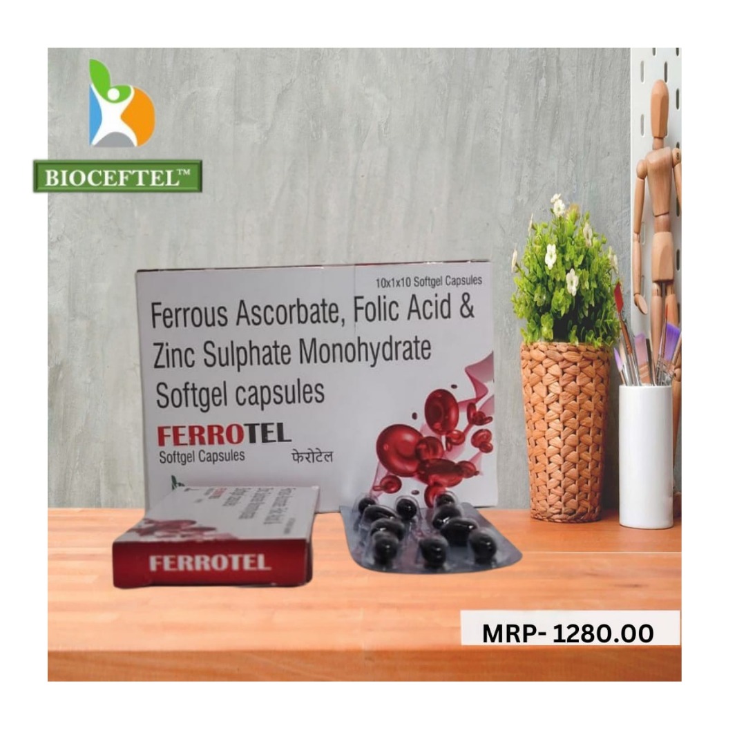 FERROTEL Iron Supplement Softgel Capsules